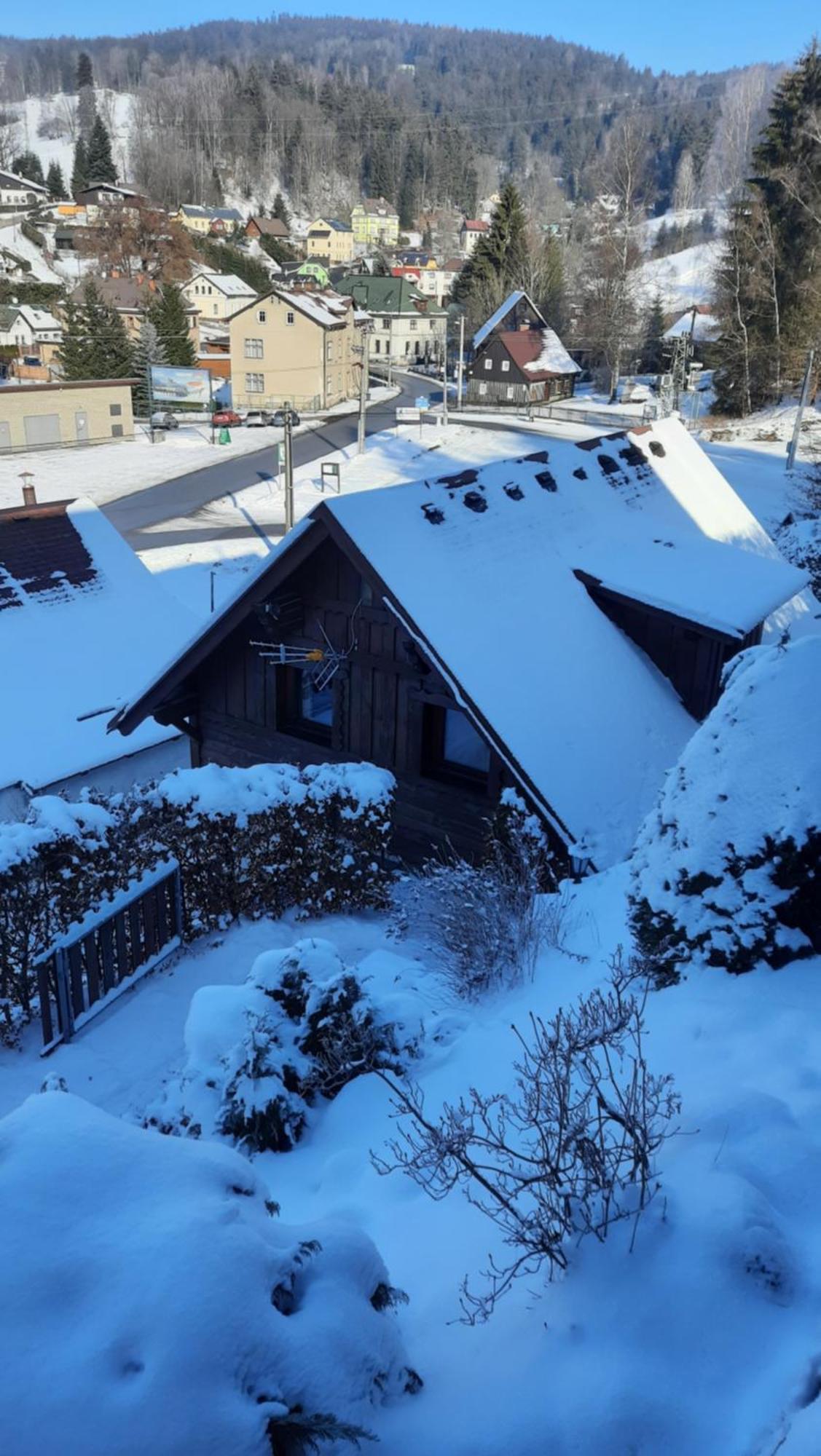 Apartman Albrecht アルブレフティツェ・フ・イゼルスキーフ・ホラーフ エクステリア 写真