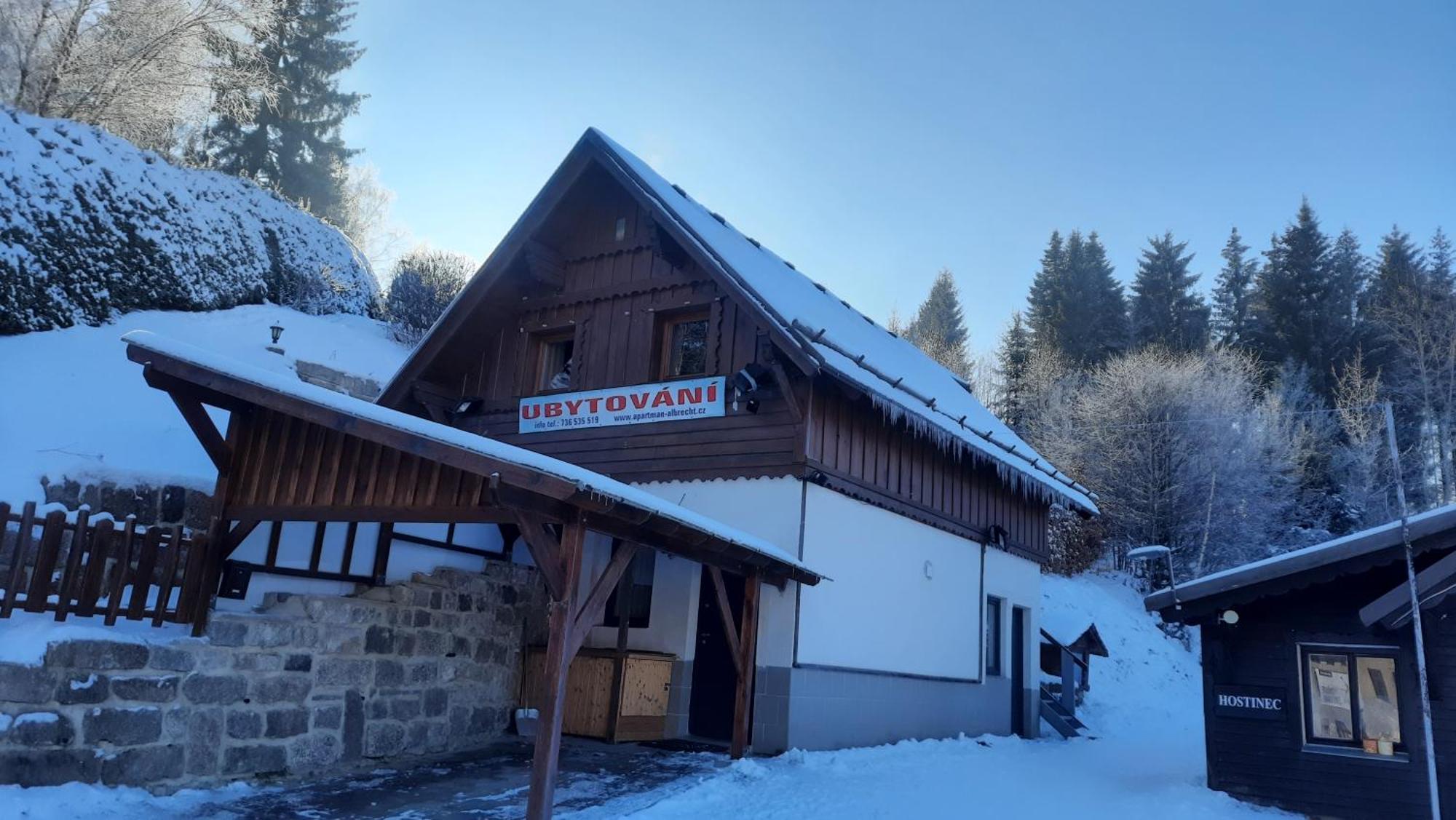 Apartman Albrecht アルブレフティツェ・フ・イゼルスキーフ・ホラーフ エクステリア 写真